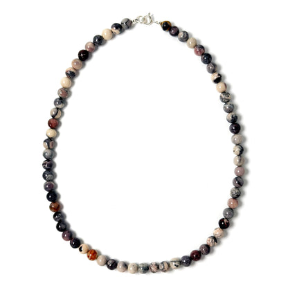 Porcelain Jasper choker necklace