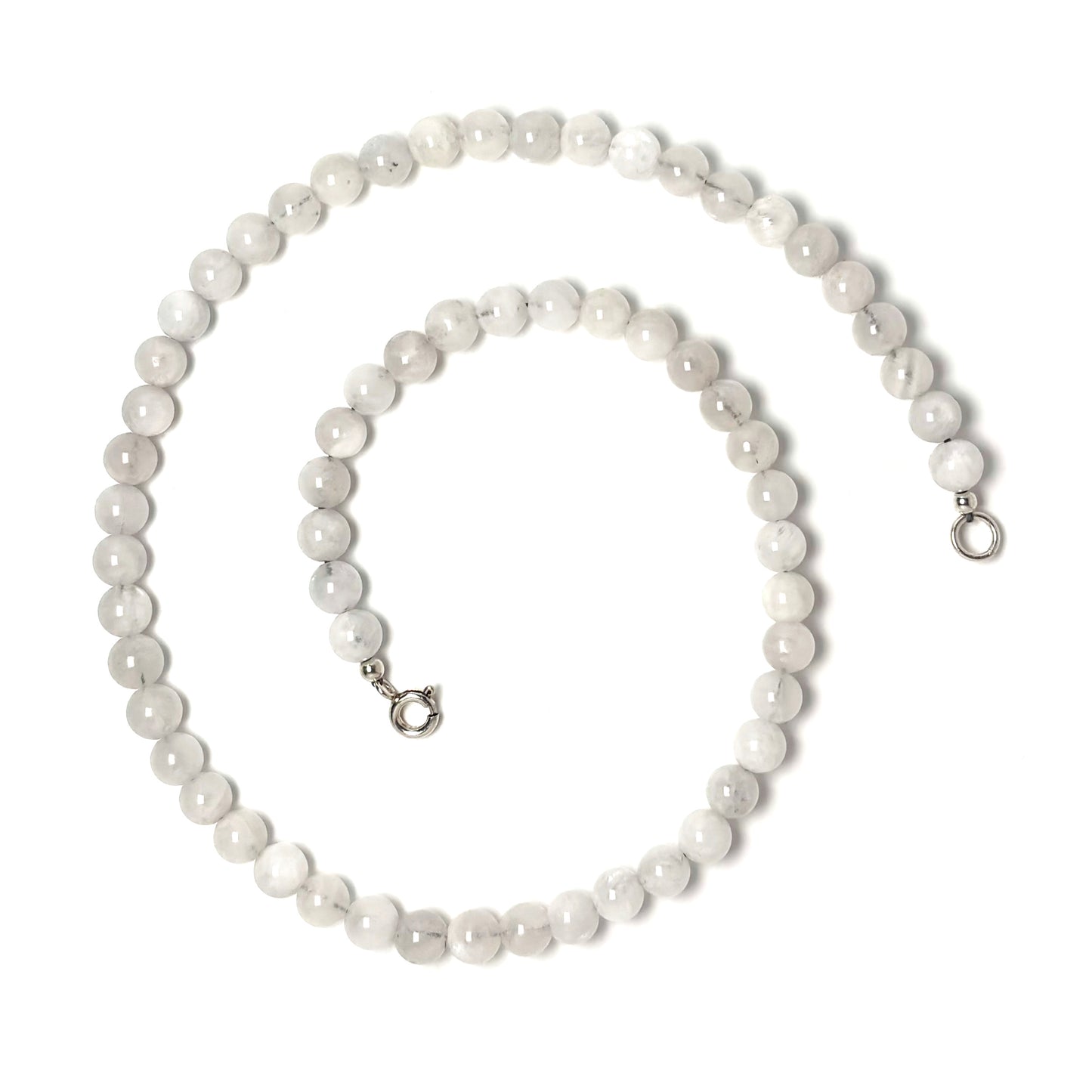 Rainbow Moonstone choker necklace