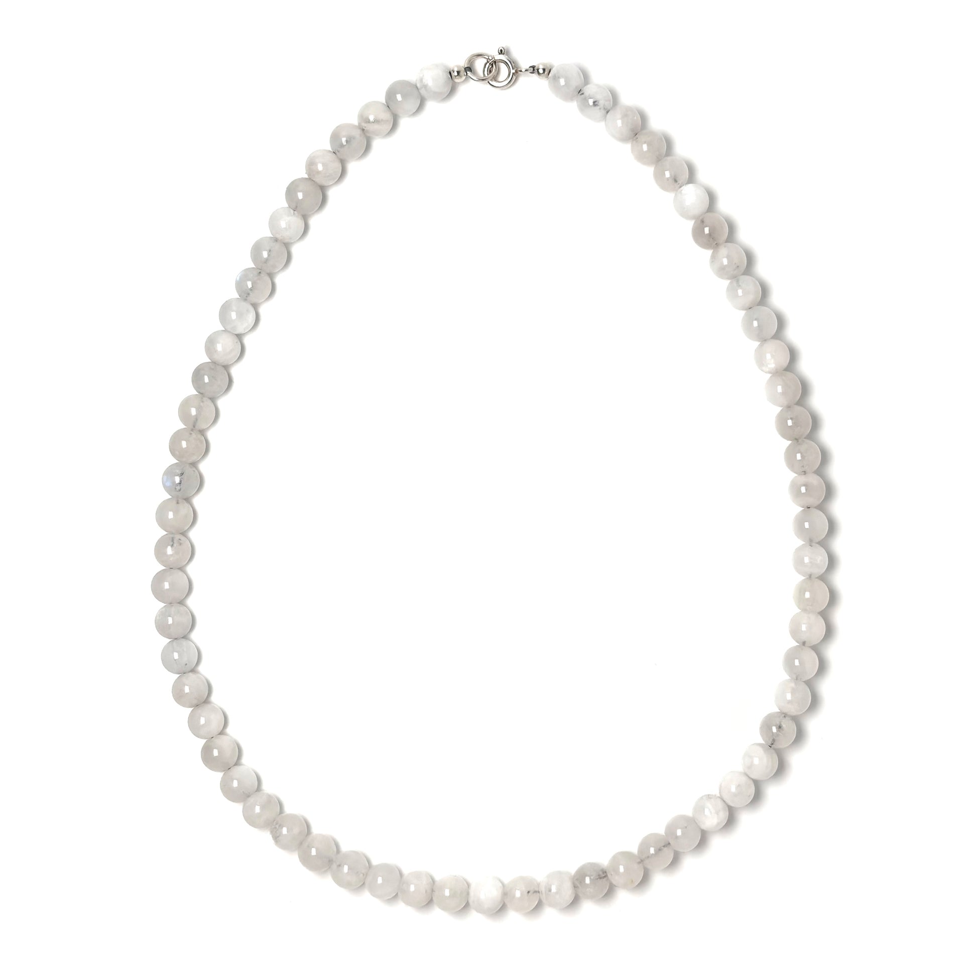 Rainbow Moonstone choker necklace