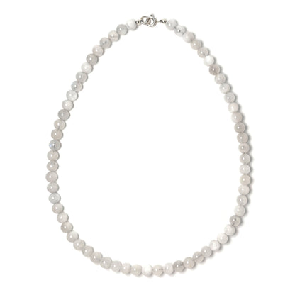 Rainbow Moonstone choker necklace