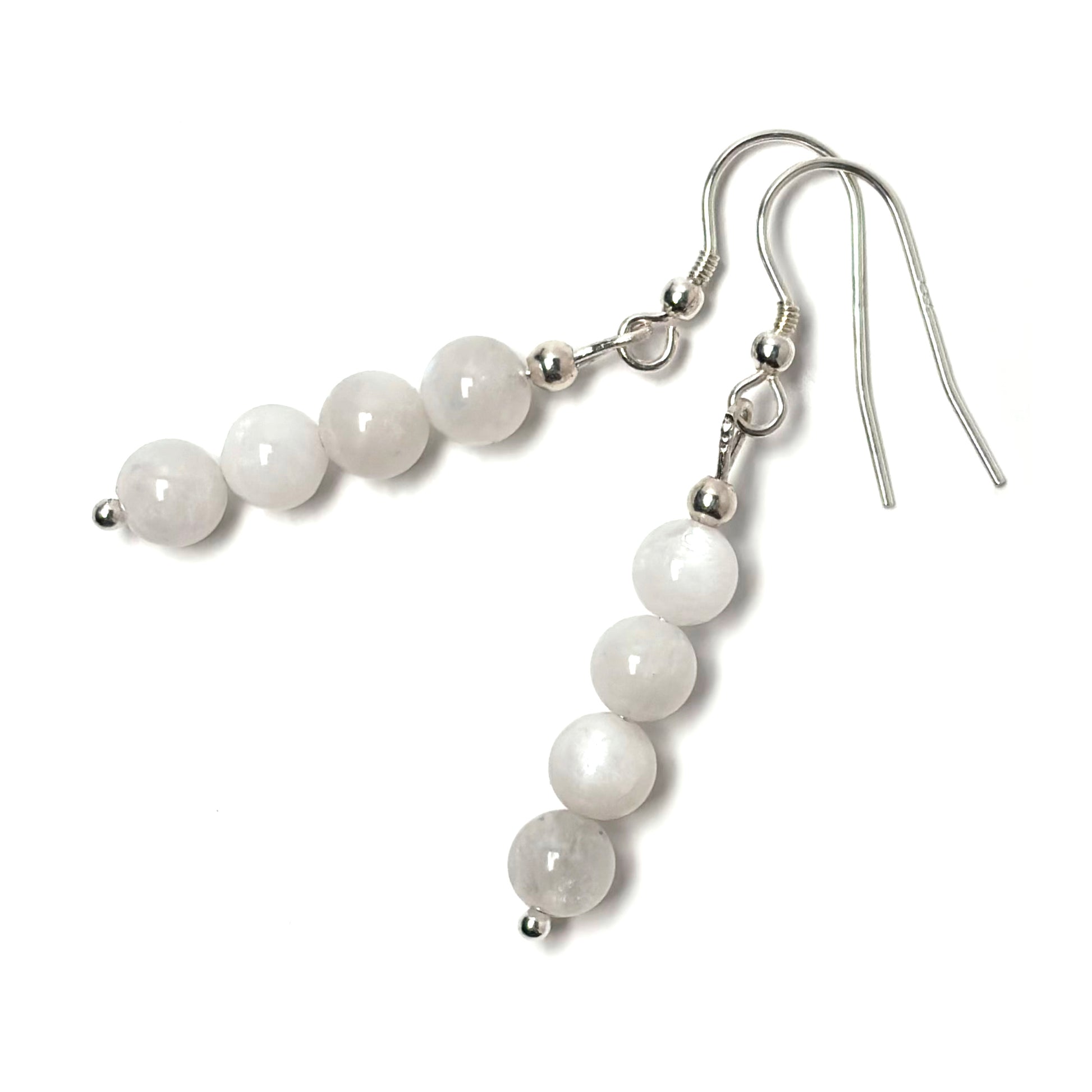 Rainbow Moonstone earrings