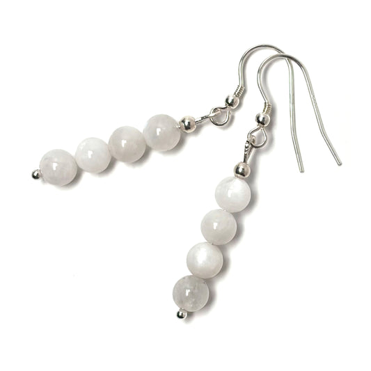 Rainbow Moonstone earrings