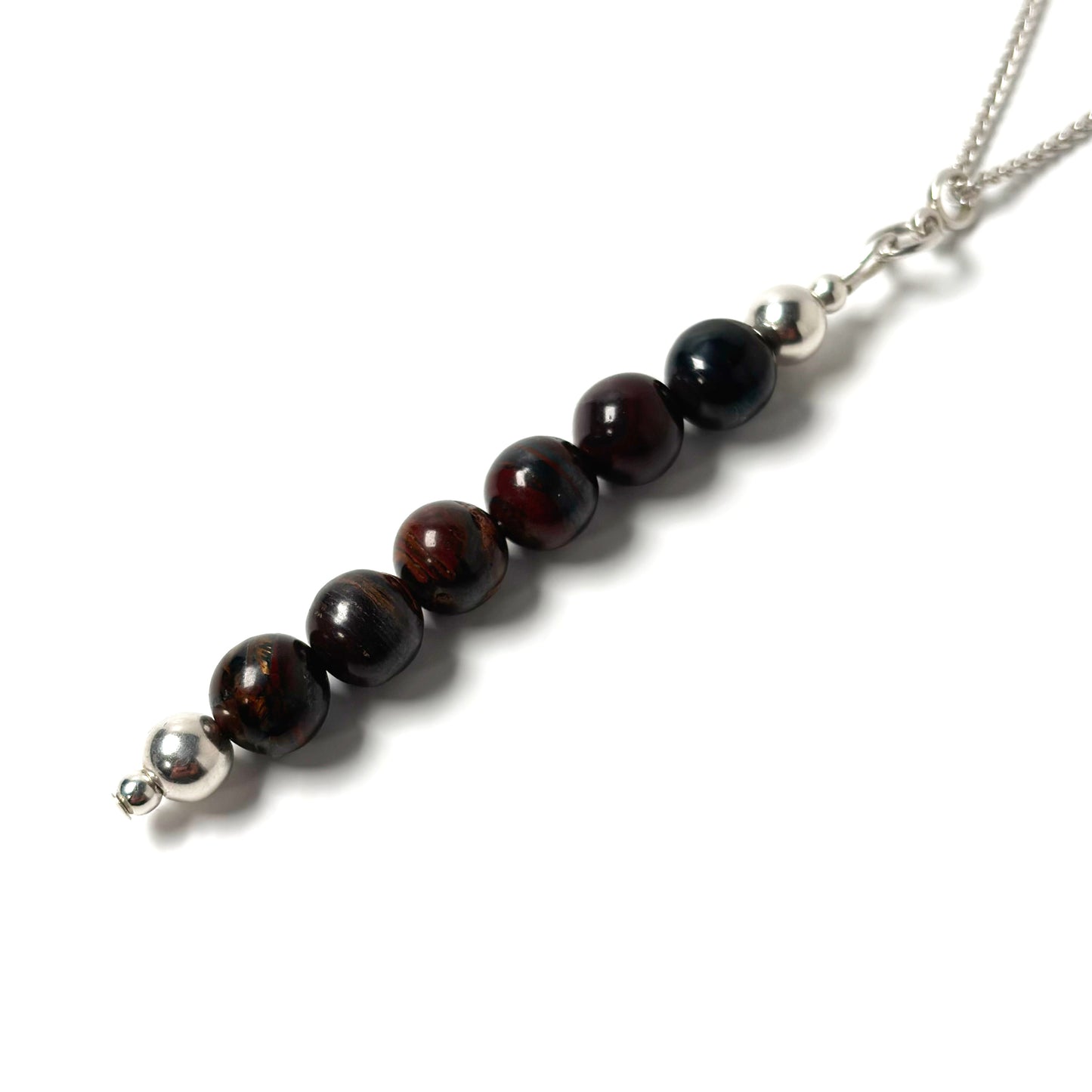 Red Iron Tiger Eye pendant
