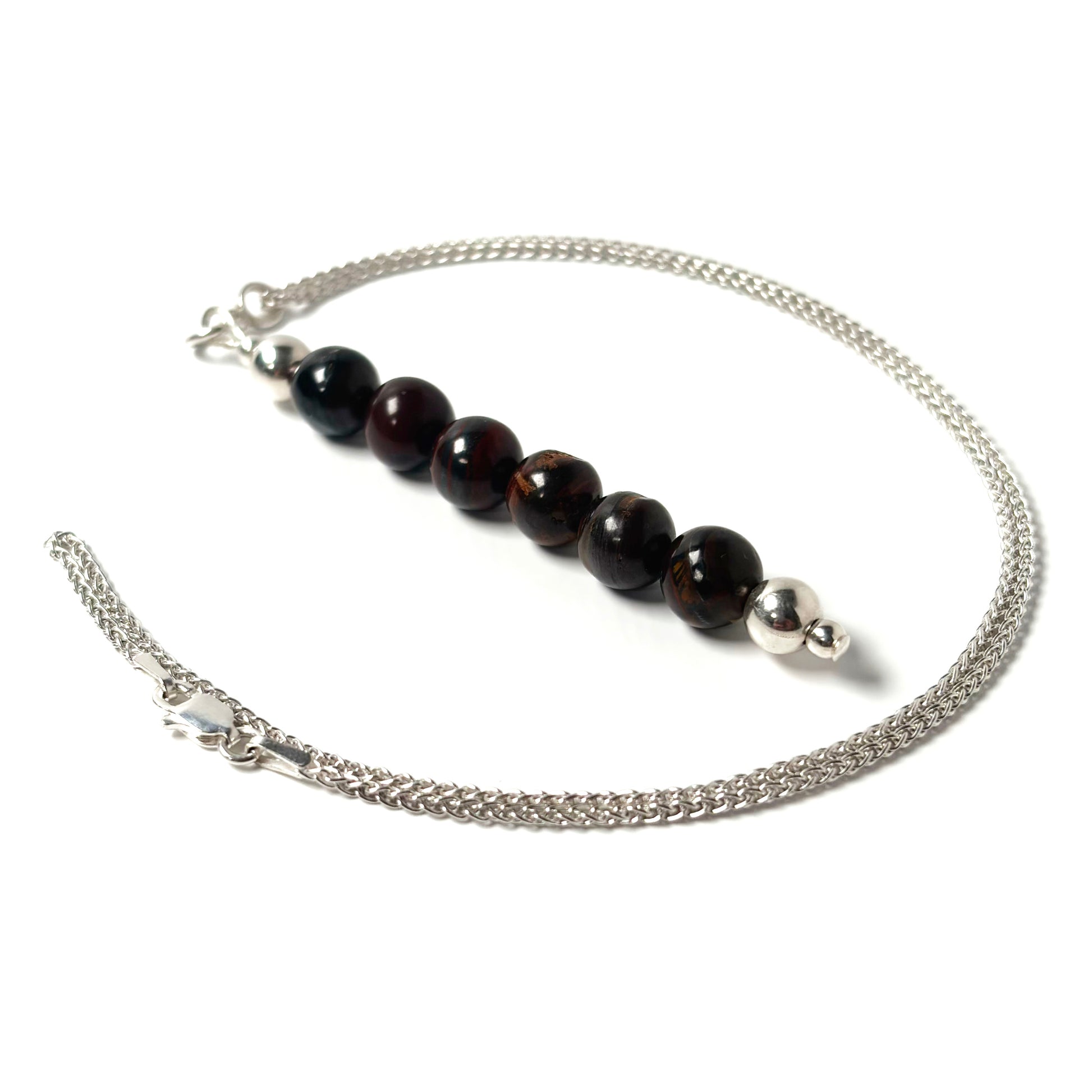 Red Iron Tiger Eye pendant
