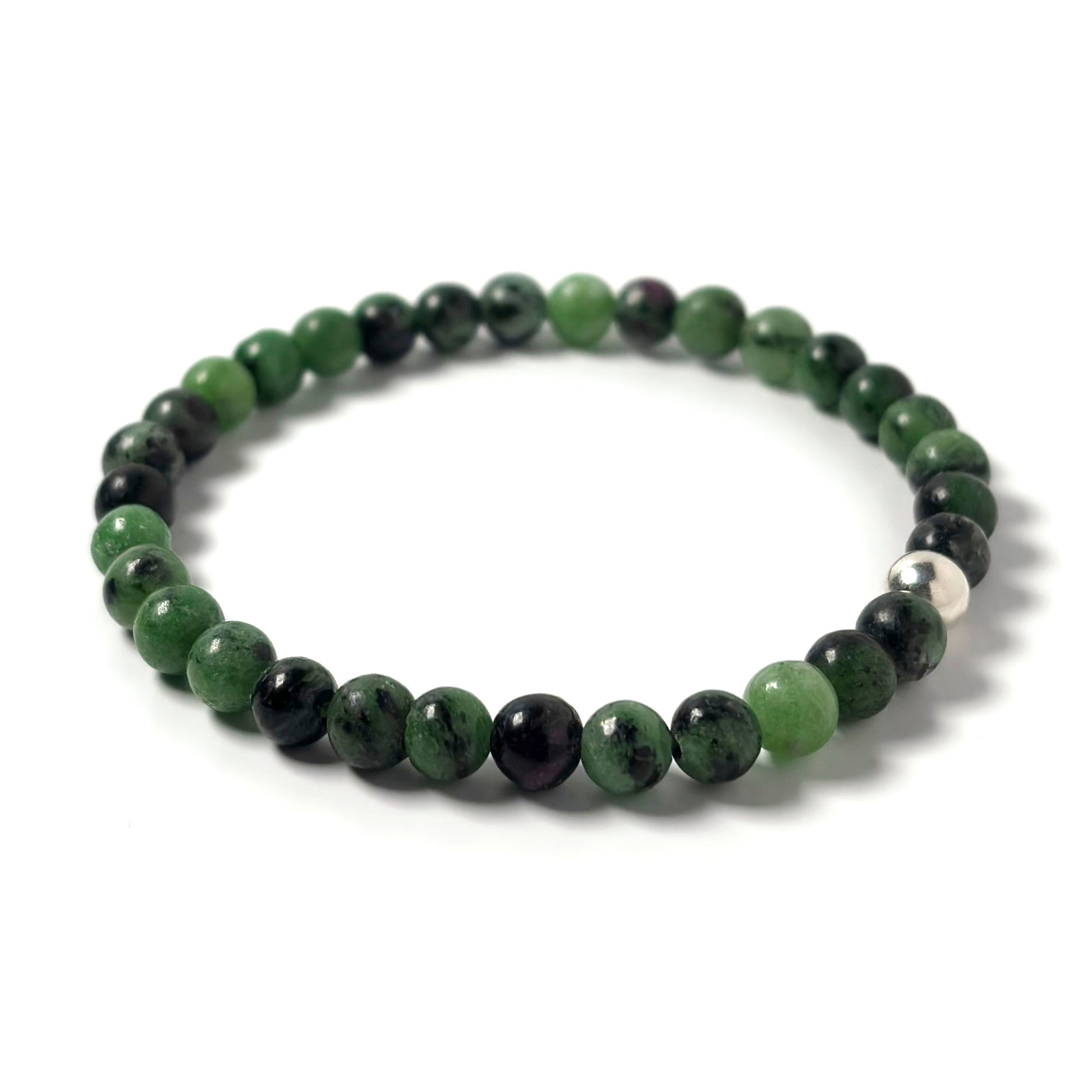 Ruby Zoisite bracelet