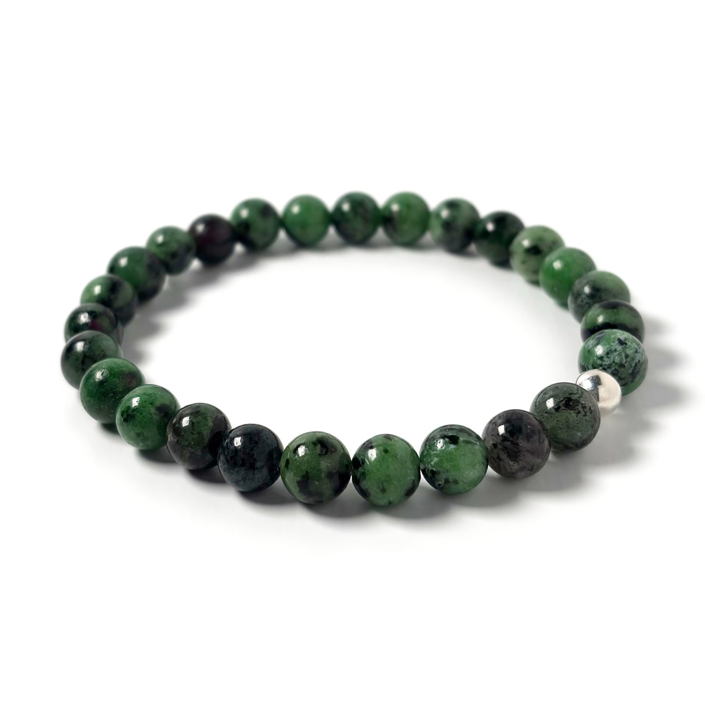 Ruby Zoisite bracelet