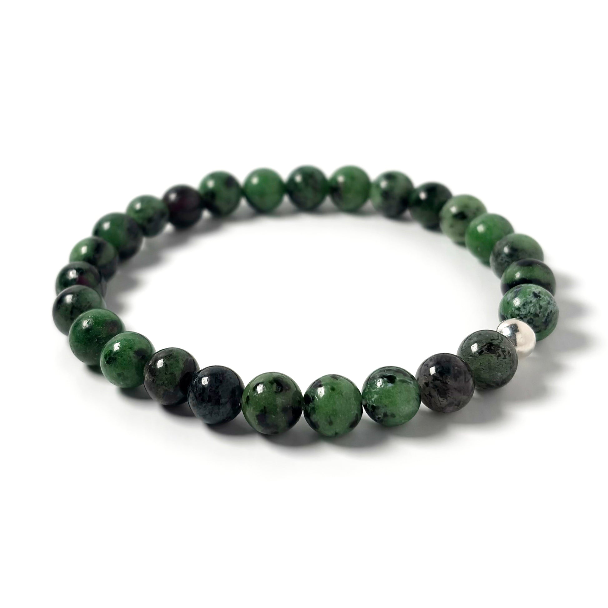 Ruby Zoisite bracelet
