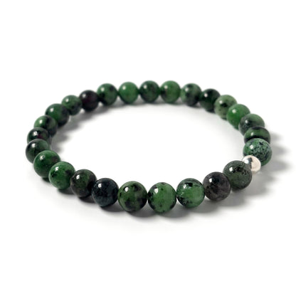 Ruby Zoisite bracelet