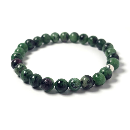 Ruby Zoisite bracelet