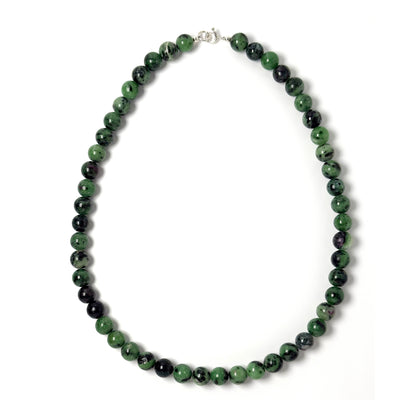 Ruby Zoisite necklace