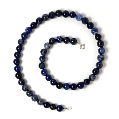Sodalite choker necklace