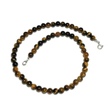 Load image into Gallery viewer, Tiger&#39;s eye choker
