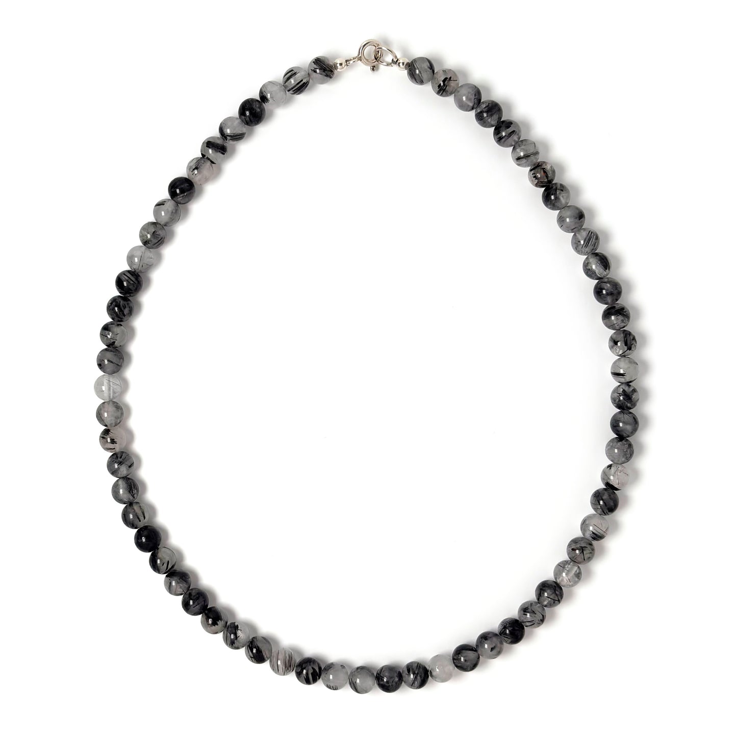 Tourmalinated Quartz choker necklace