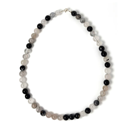 Tourmalinated Quartz necklace
