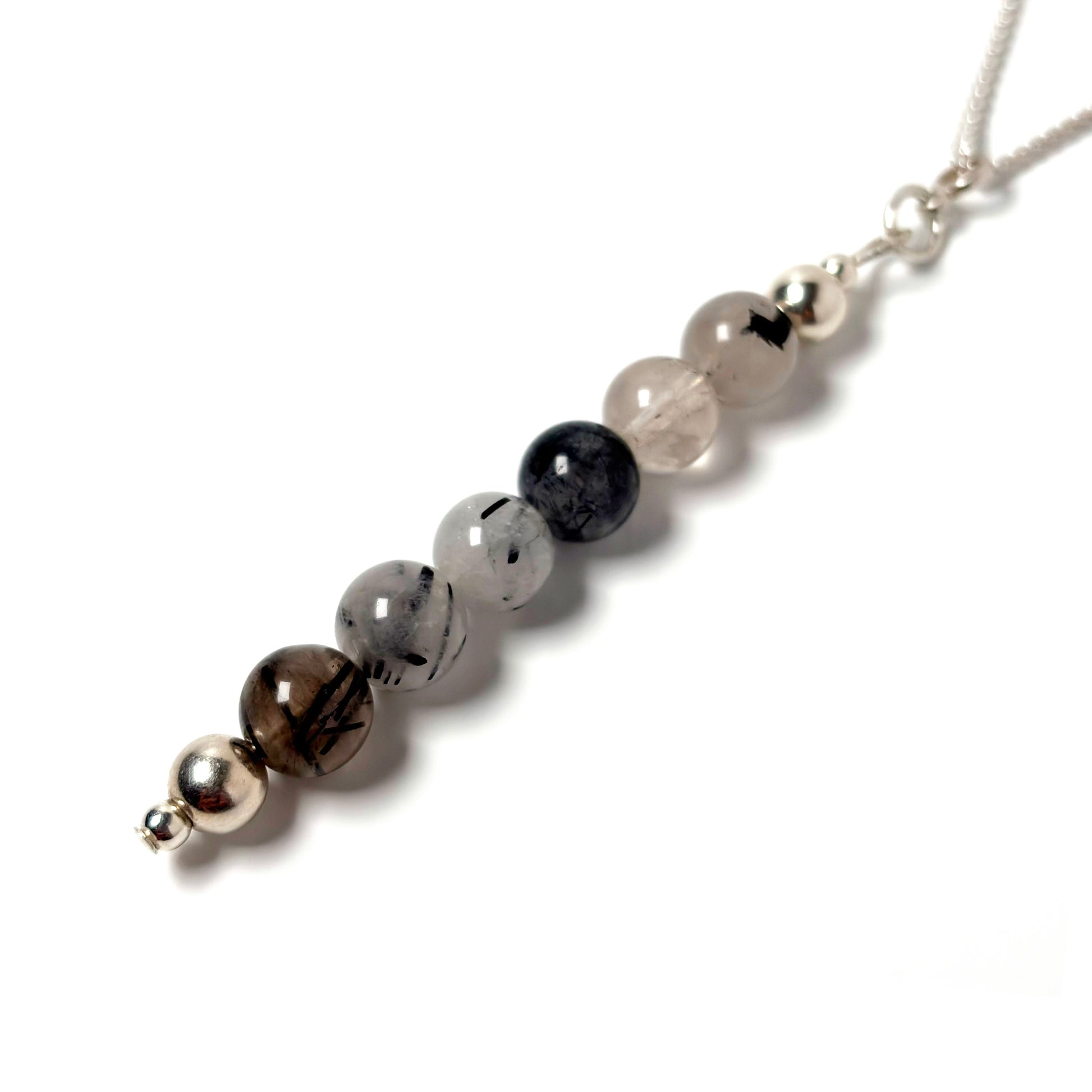 Tourmalinated Quartz pendant