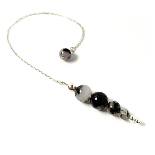 Tourmalinated Quartz pendulum