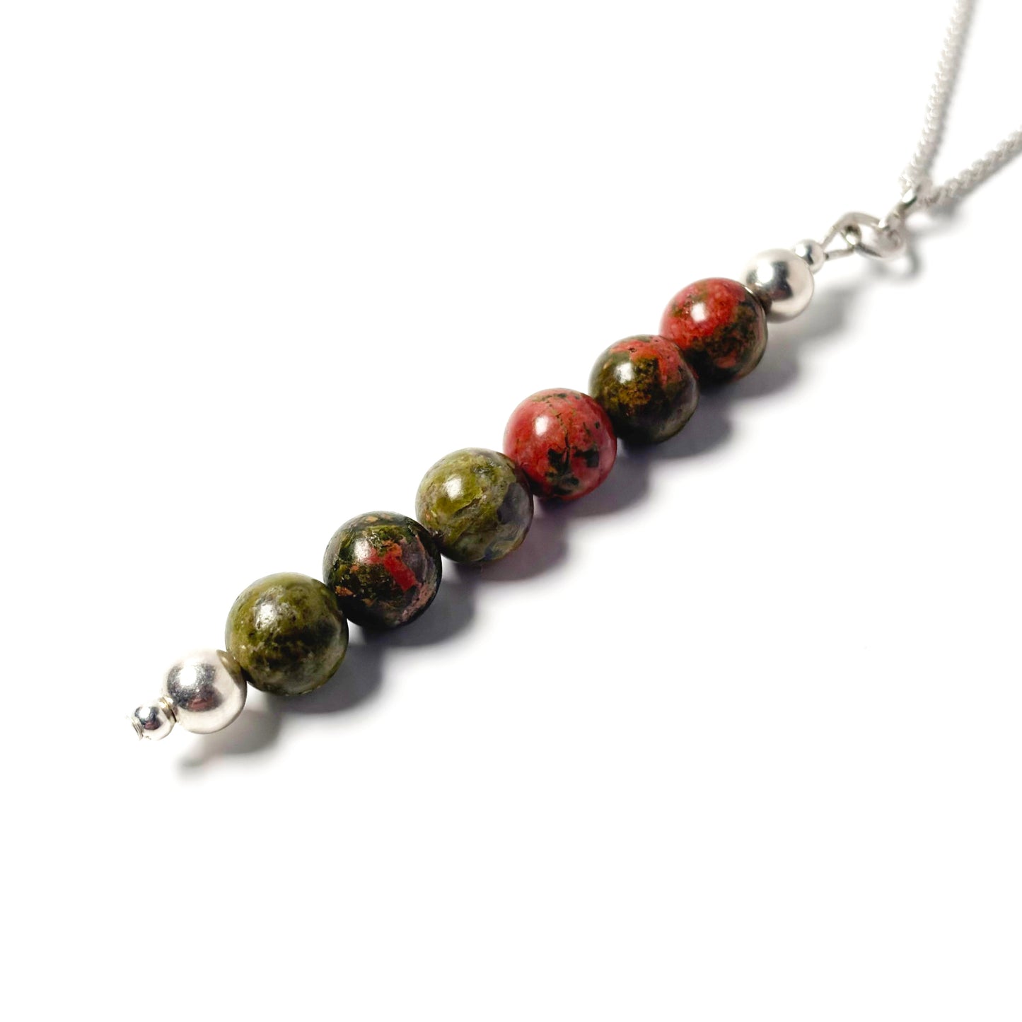 Unakite pendant