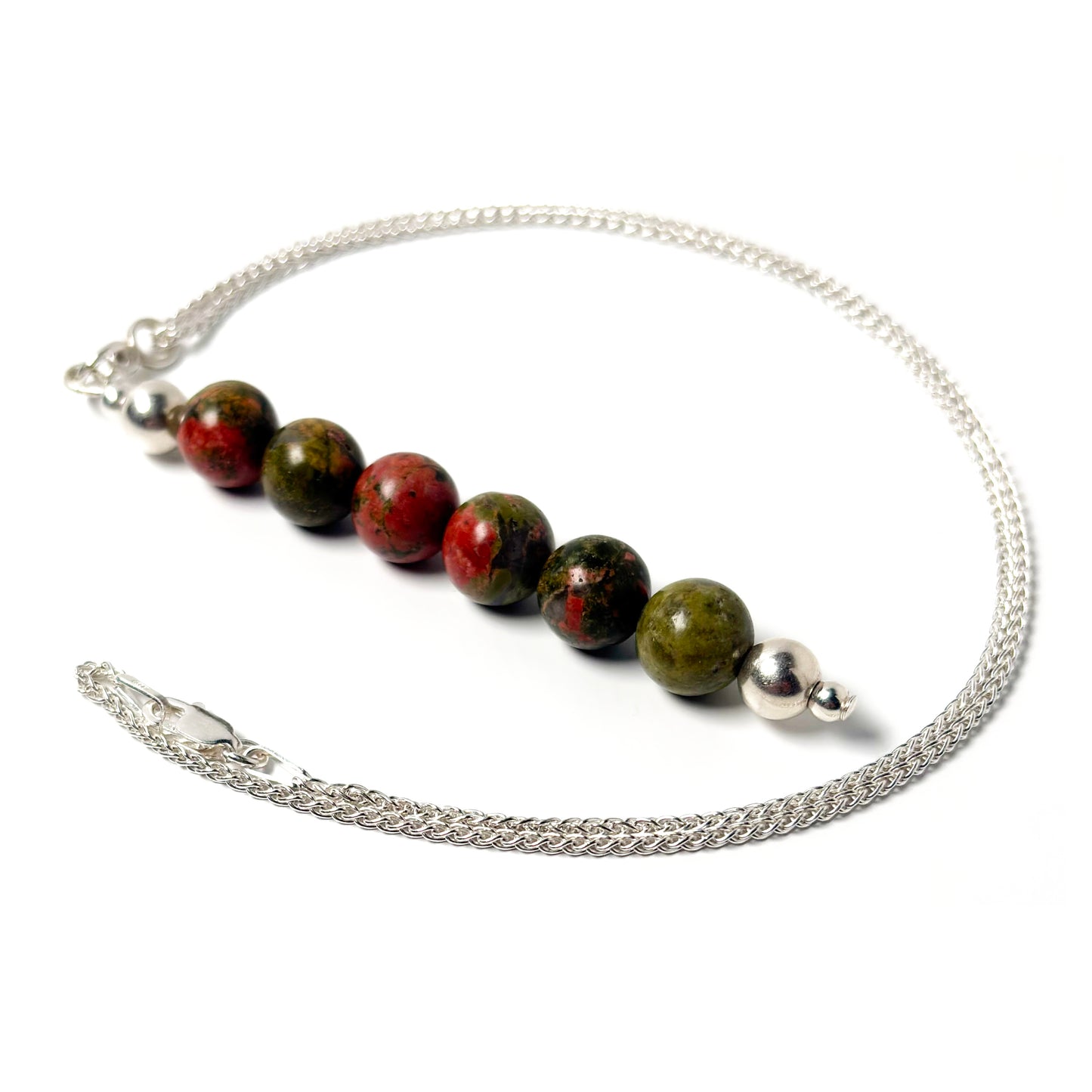Unakite pendant