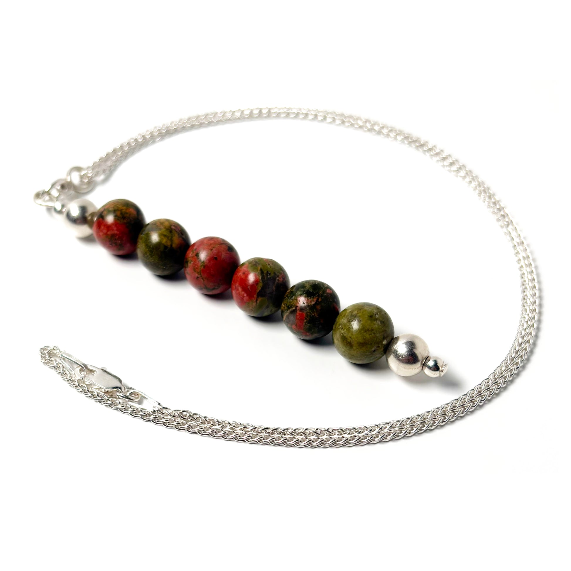 Unakite pendant