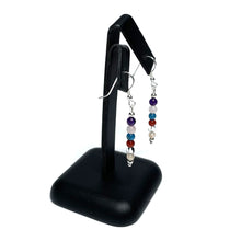Load image into Gallery viewer, Weight loss crystal earrings on stand
