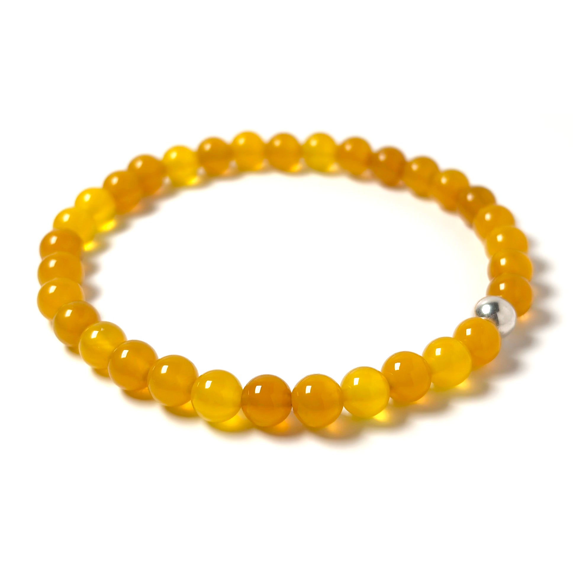 Yellow Agate bracelet