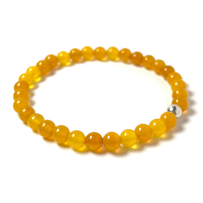 Yellow Agate bracelet