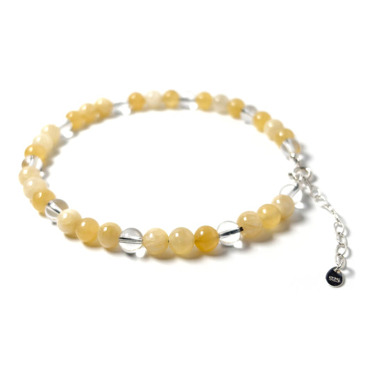 Yellow Calcite anklet