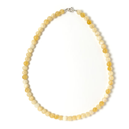 Yellow Calcite choker necklace