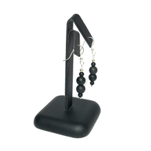 Load image into Gallery viewer, Matte Onyx Earrings
